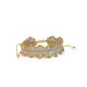 Fringy Knitted Bracelet