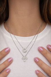 Eternity Baguette Necklace