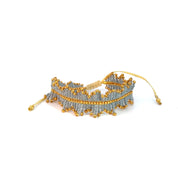 Fringy Knitted Bracelet