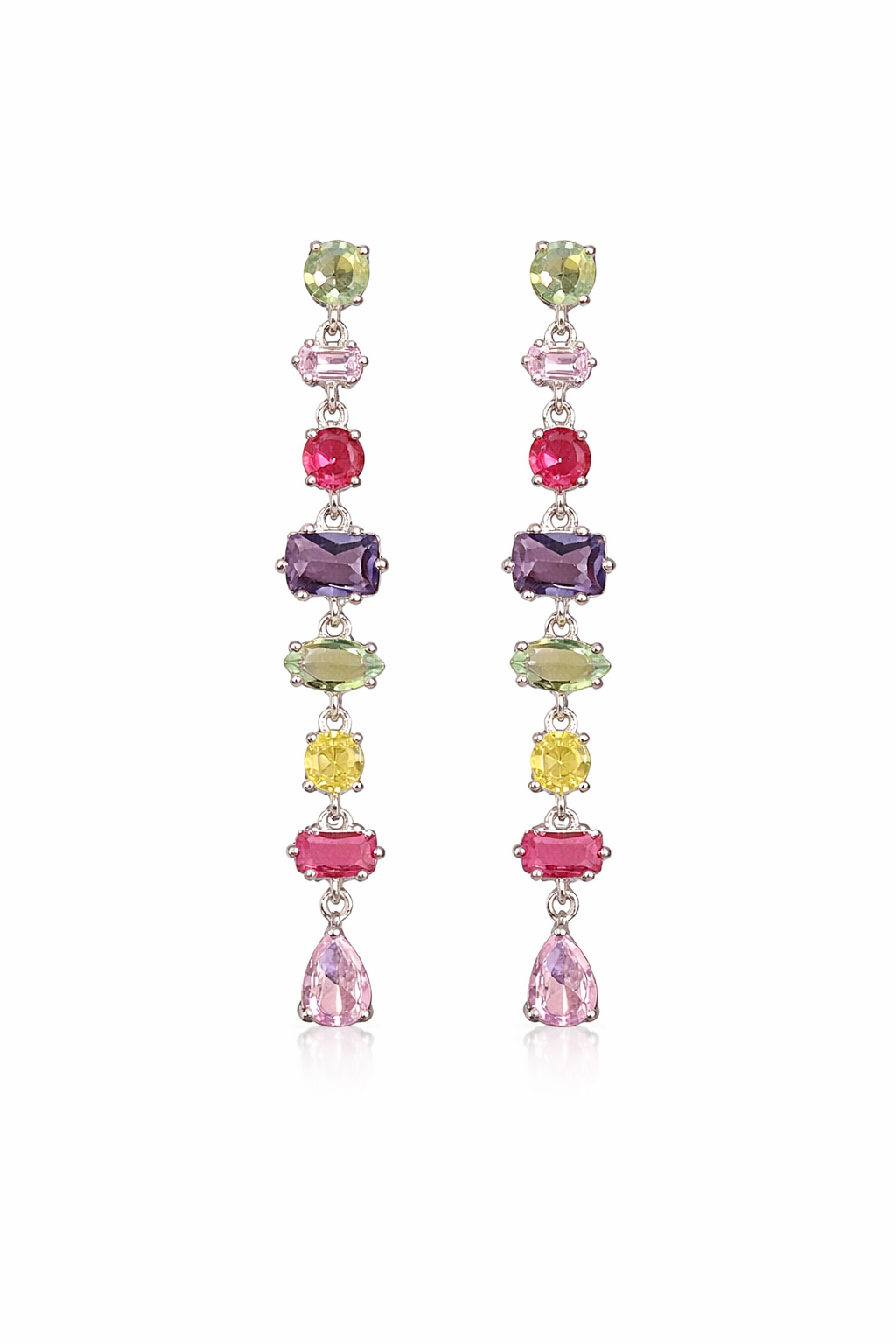 Multishape Pastel Earrings
