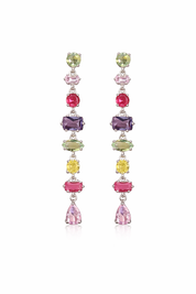 Multishape Pastel Earrings