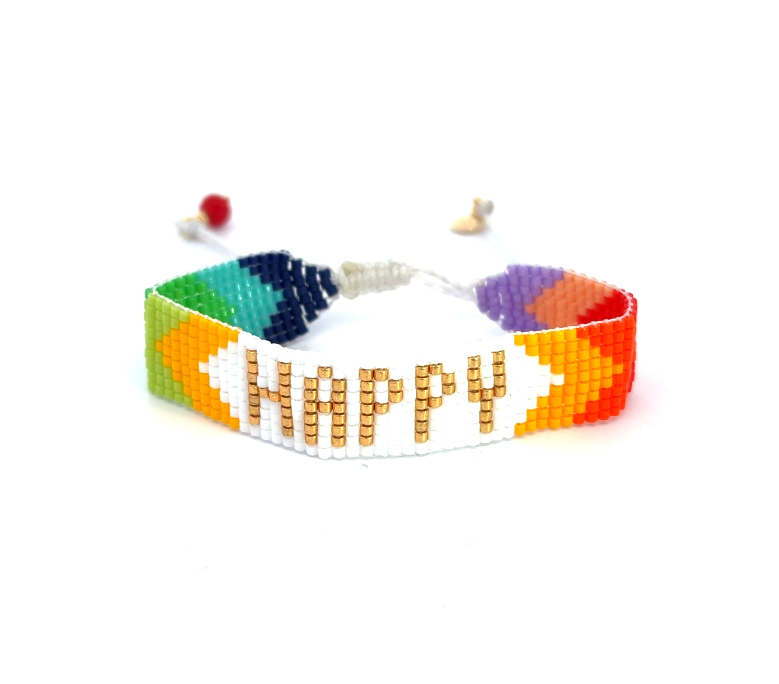 Happy Knitted Bracelet