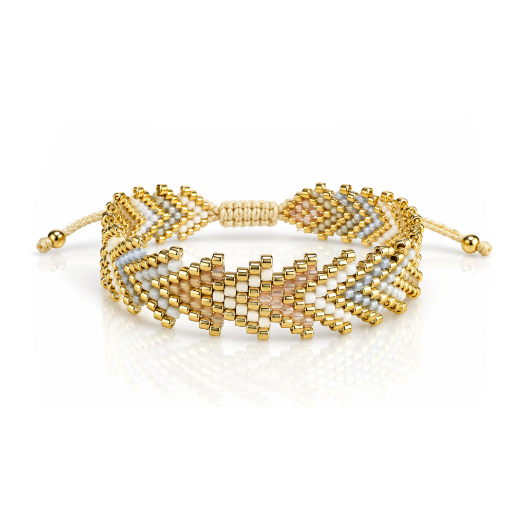 Arrow Knitted Bracelet