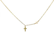 Cross & Pearl Necklace