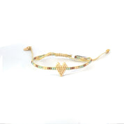 Single Heart Knitted Bracelet