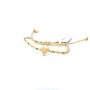 Single Heart Knitted Bracelet