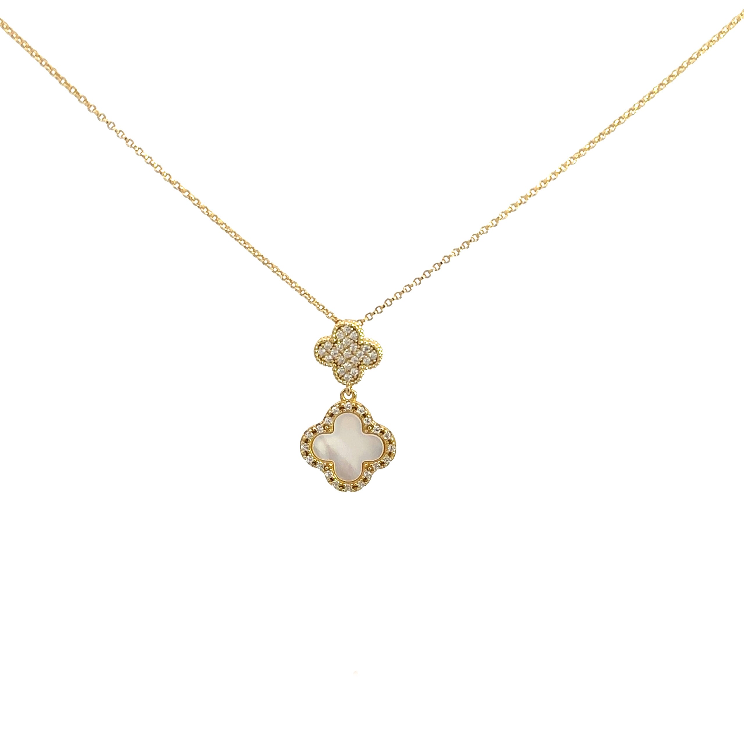 Astrid Clover Necklace