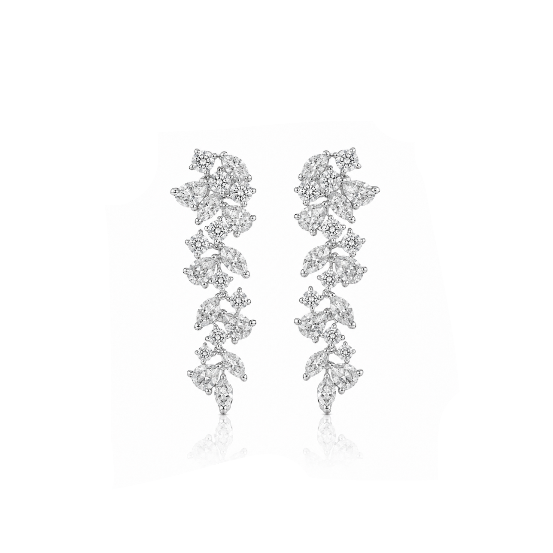 Multishape Long Earrings