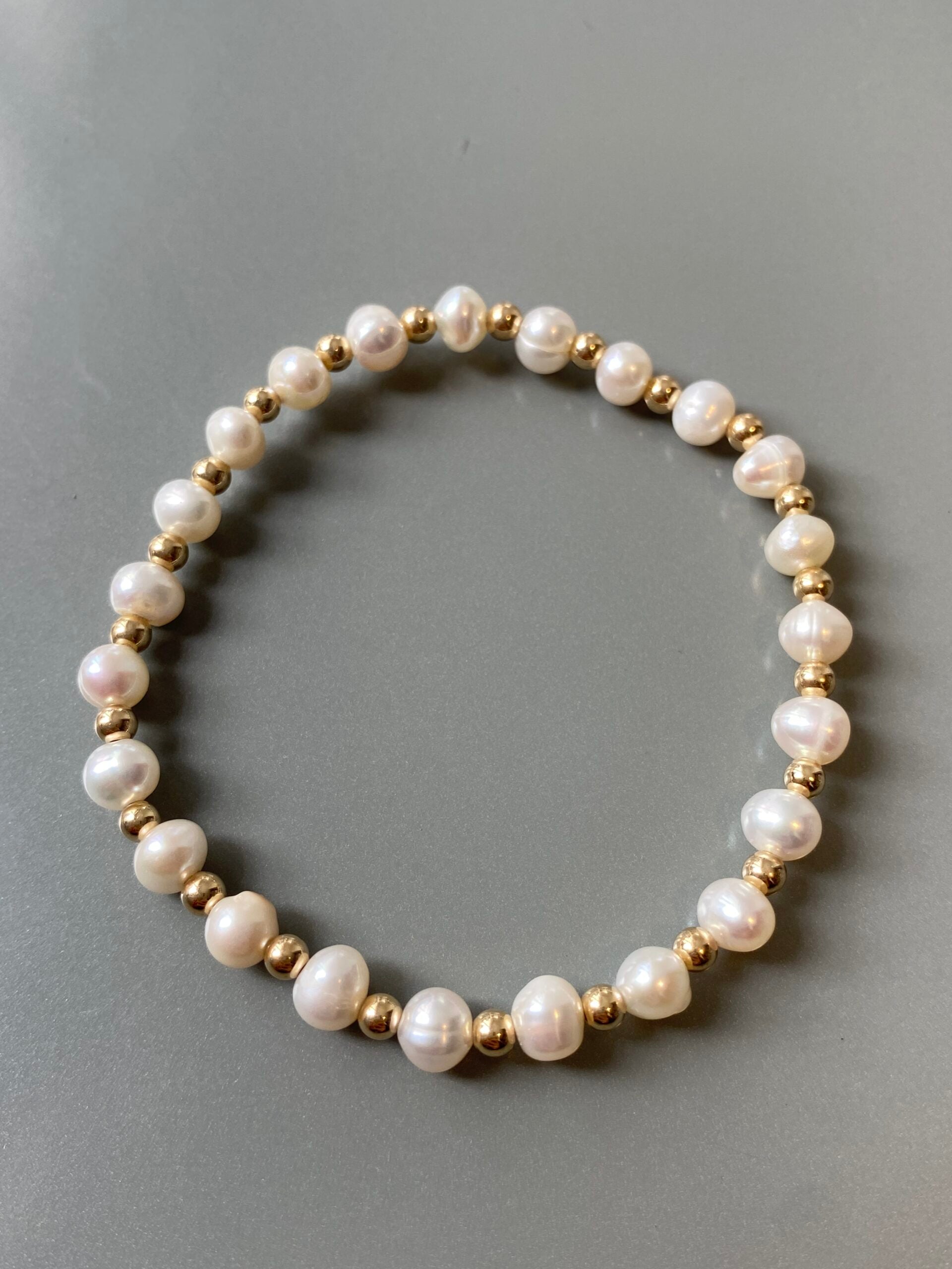 Pulsera Pearls and Goldfilled