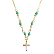 Hanging Cross Necklace