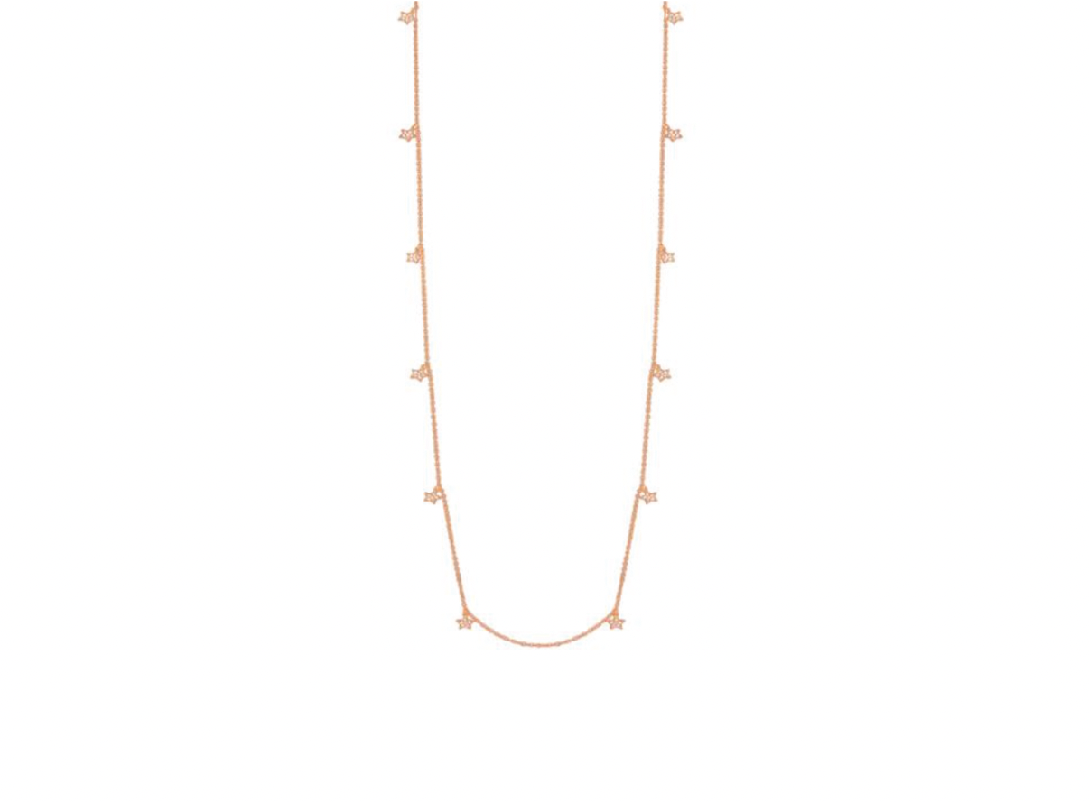 COLLAR MINI STARS ROSE GOLD