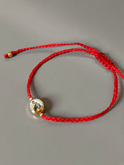 Pulsera Tejida Virgen Del Carmen