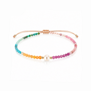 Single Pearl and Beads Bracelet