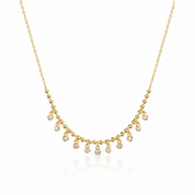 Beaded Dangling Necklace