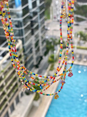 Choker Miyuki Beads Multicolor