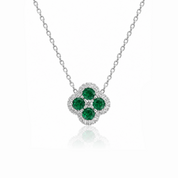 Bombé Clover Necklace