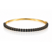 Gemstone Bangle Bracelet