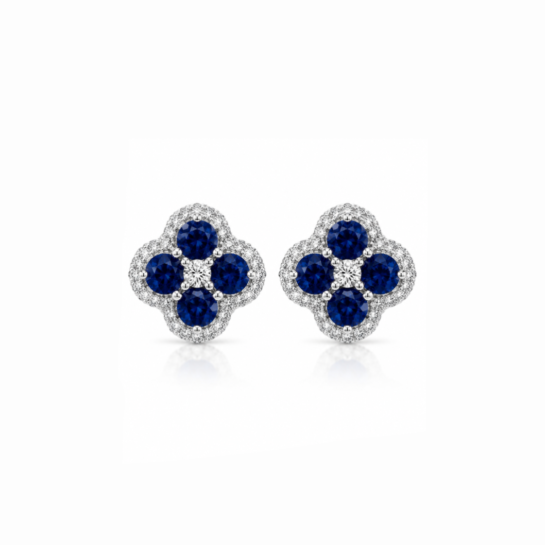 Bombé Clover Earrings