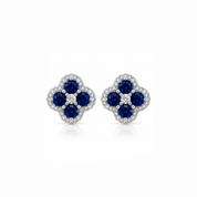 Bombé Clover Earrings