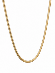 Thin Herringbone Necklace