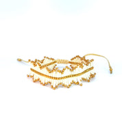 Fringy Knitted Bracelet