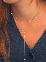 Eternity Paperclip Necklace