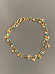Pearls and Drops Bracelet