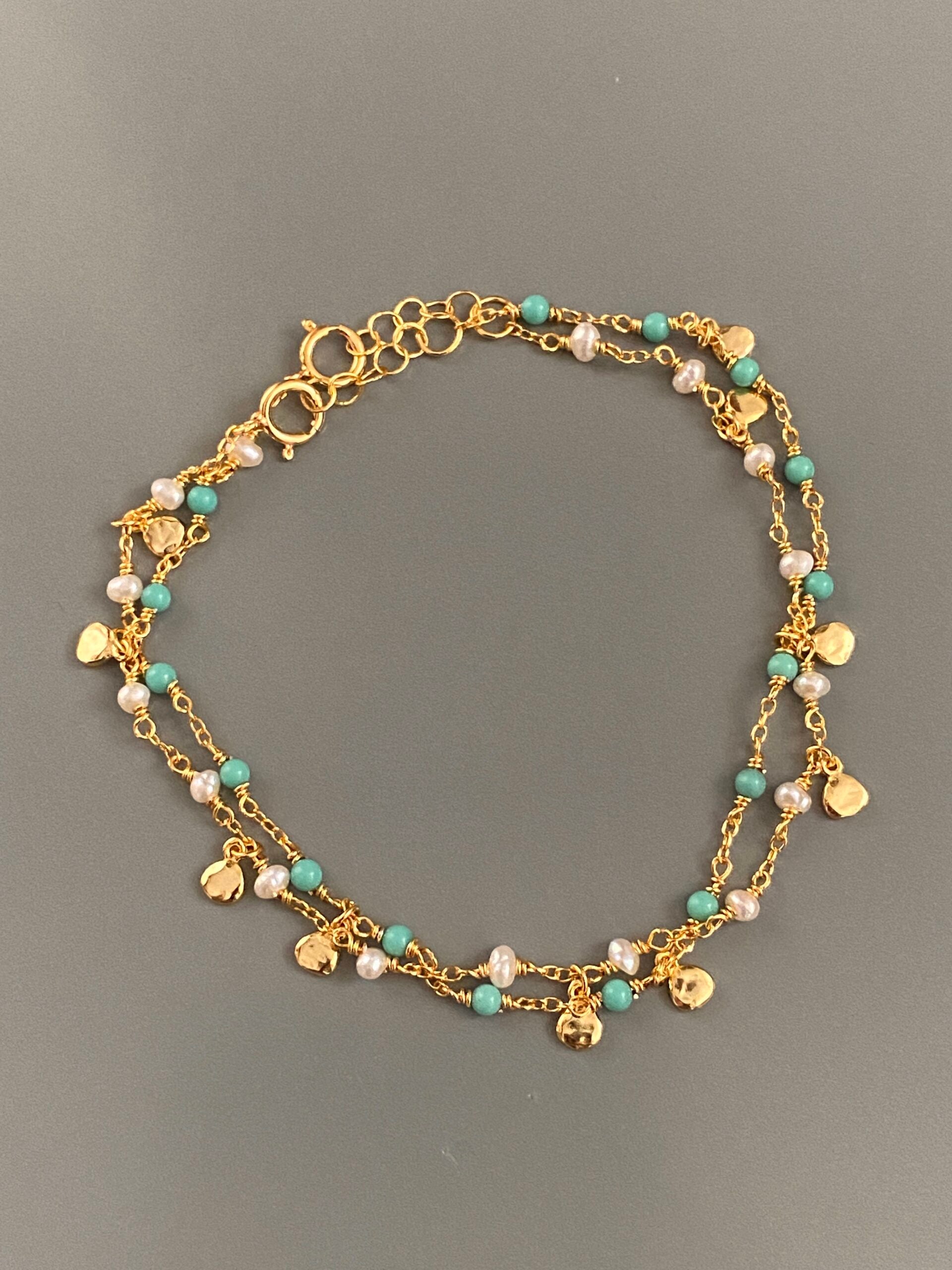 Pearls and Drops Bracelet