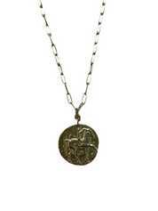 Collar Medalla Paperclip