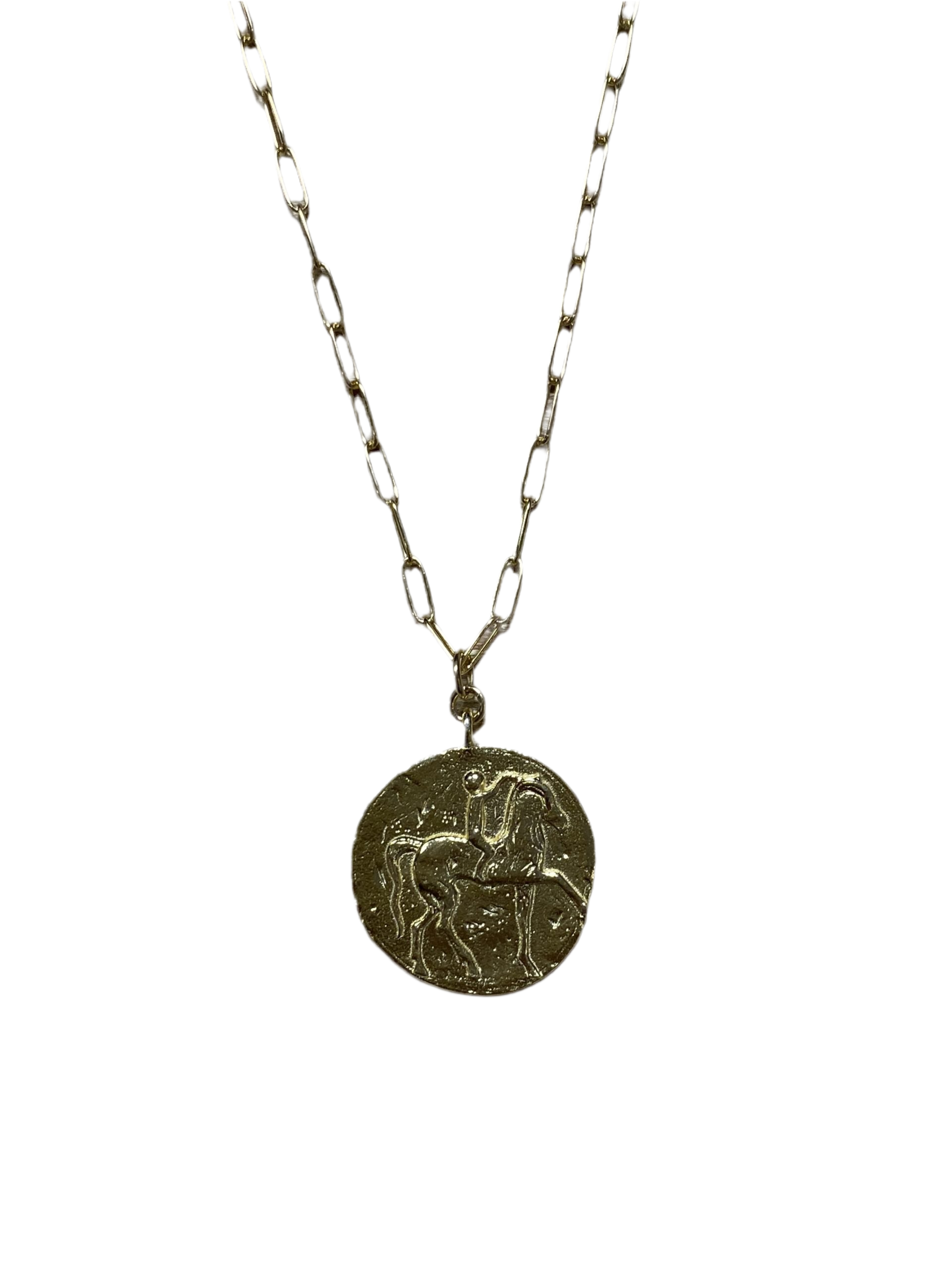 Collar Medalla Paperclip