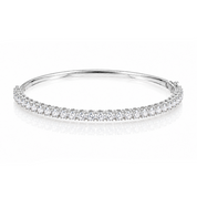 Gemstone Bangle Bracelet