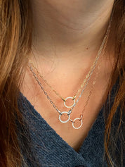 Eternity Paperclip Necklace