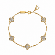 5 Clover Chain Bracelet