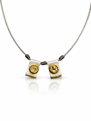 Ribbon Scapular Necklace