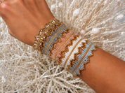 Fringy Knitted Bracelet