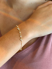 Pearls and Drops Bracelet