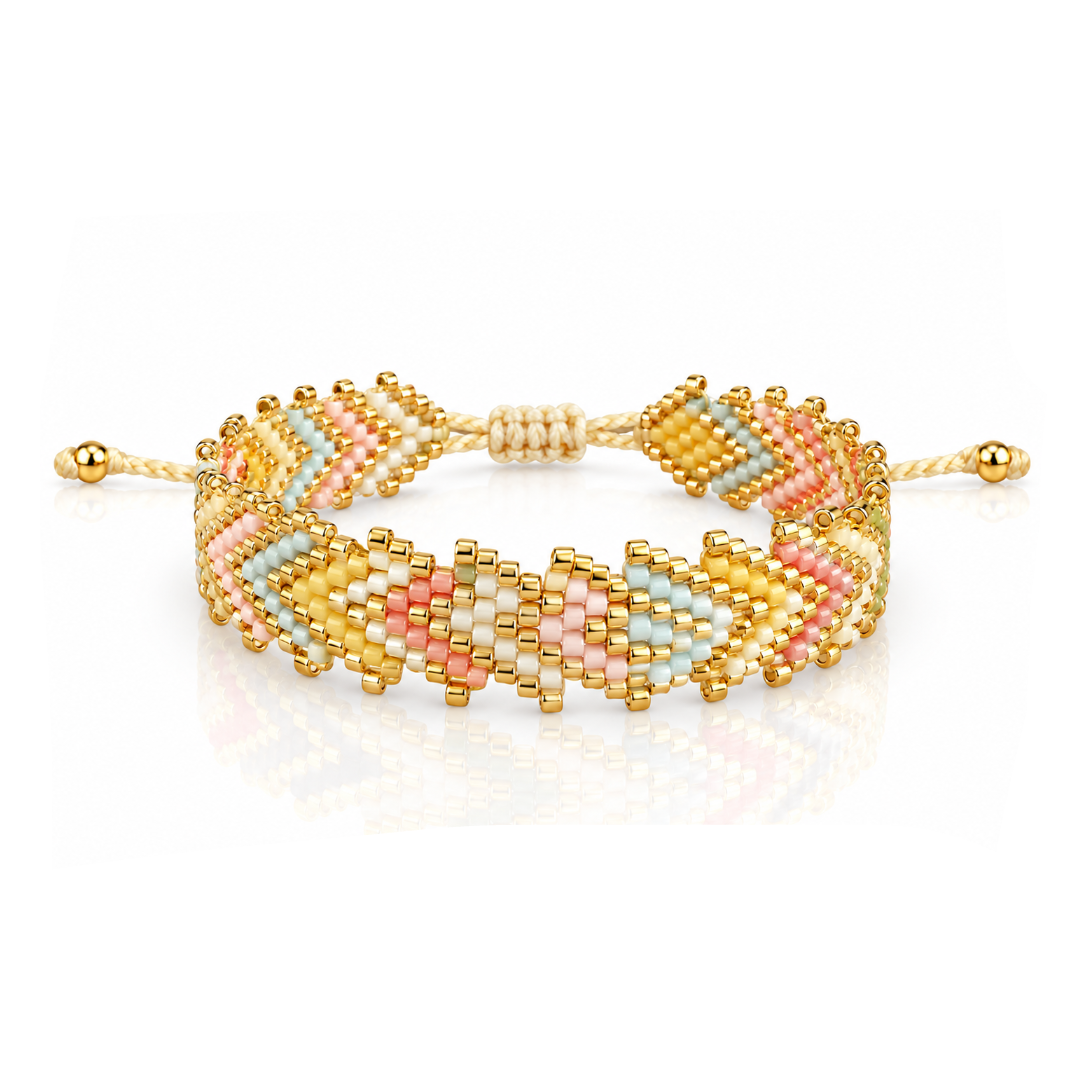 Arrow Knitted Bracelet