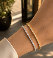 Thin Tennis Bracelet