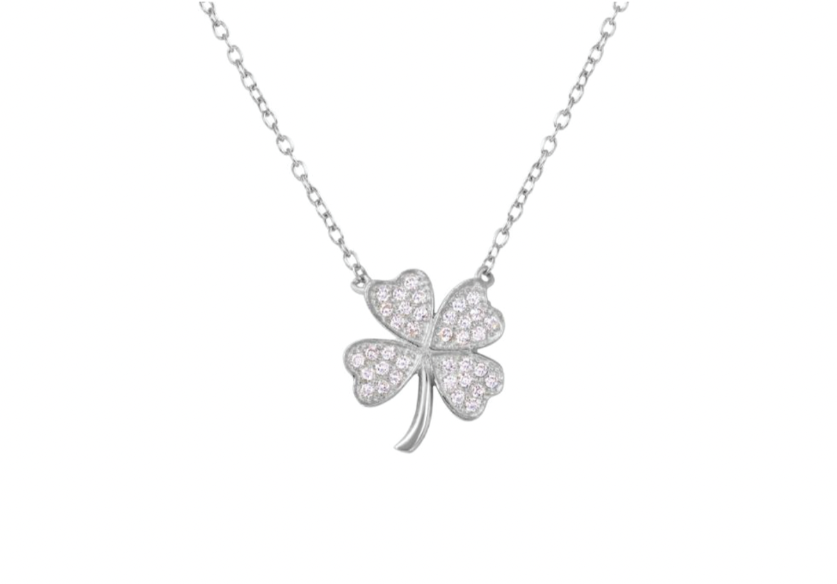 COLLAR LUCKY CHARM SILVER
