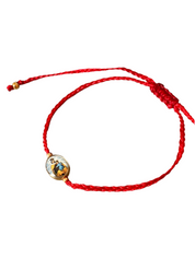 Pulsera Tejida Virgen Del Carmen