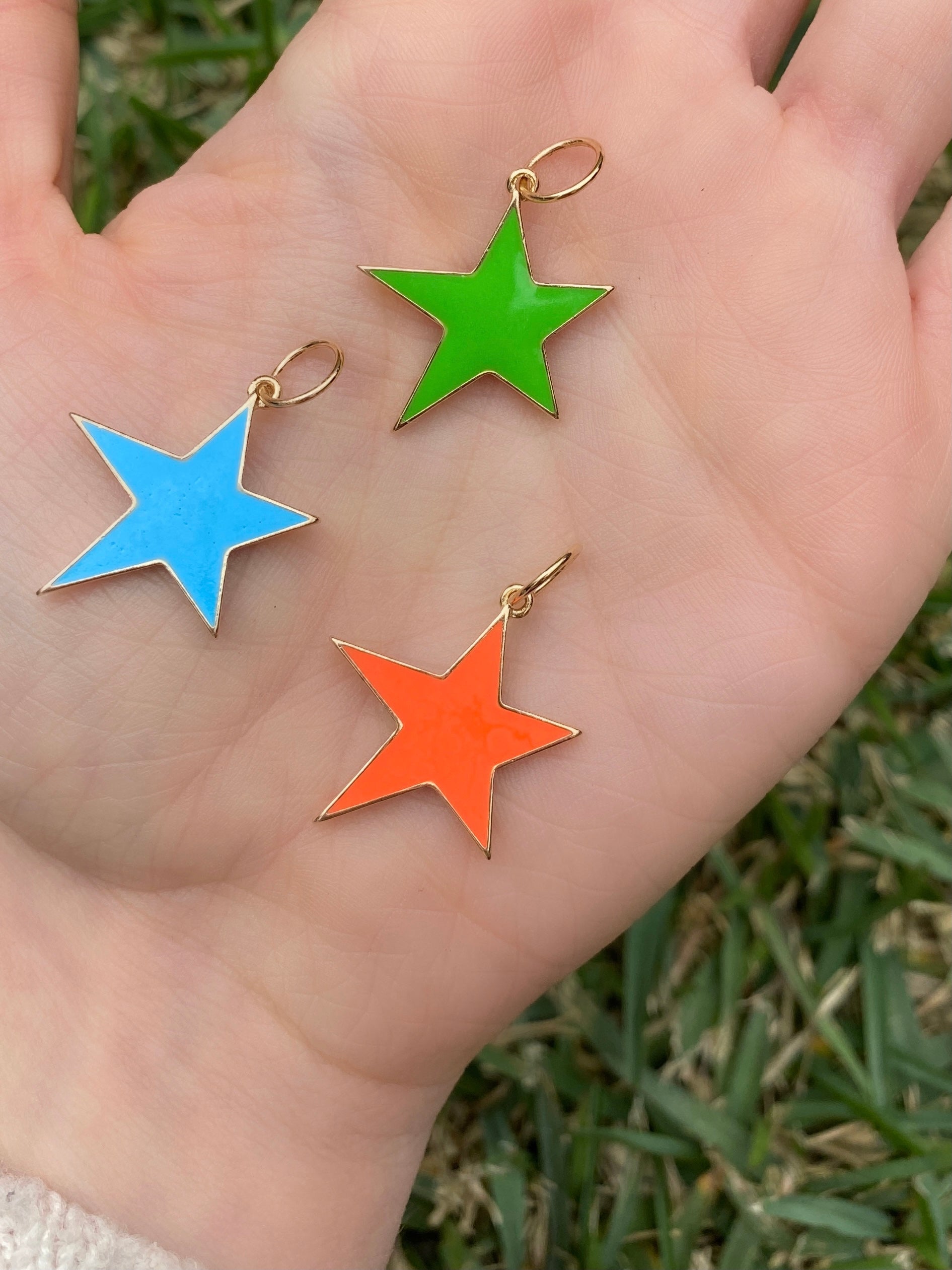 Charm Mini Star Blue