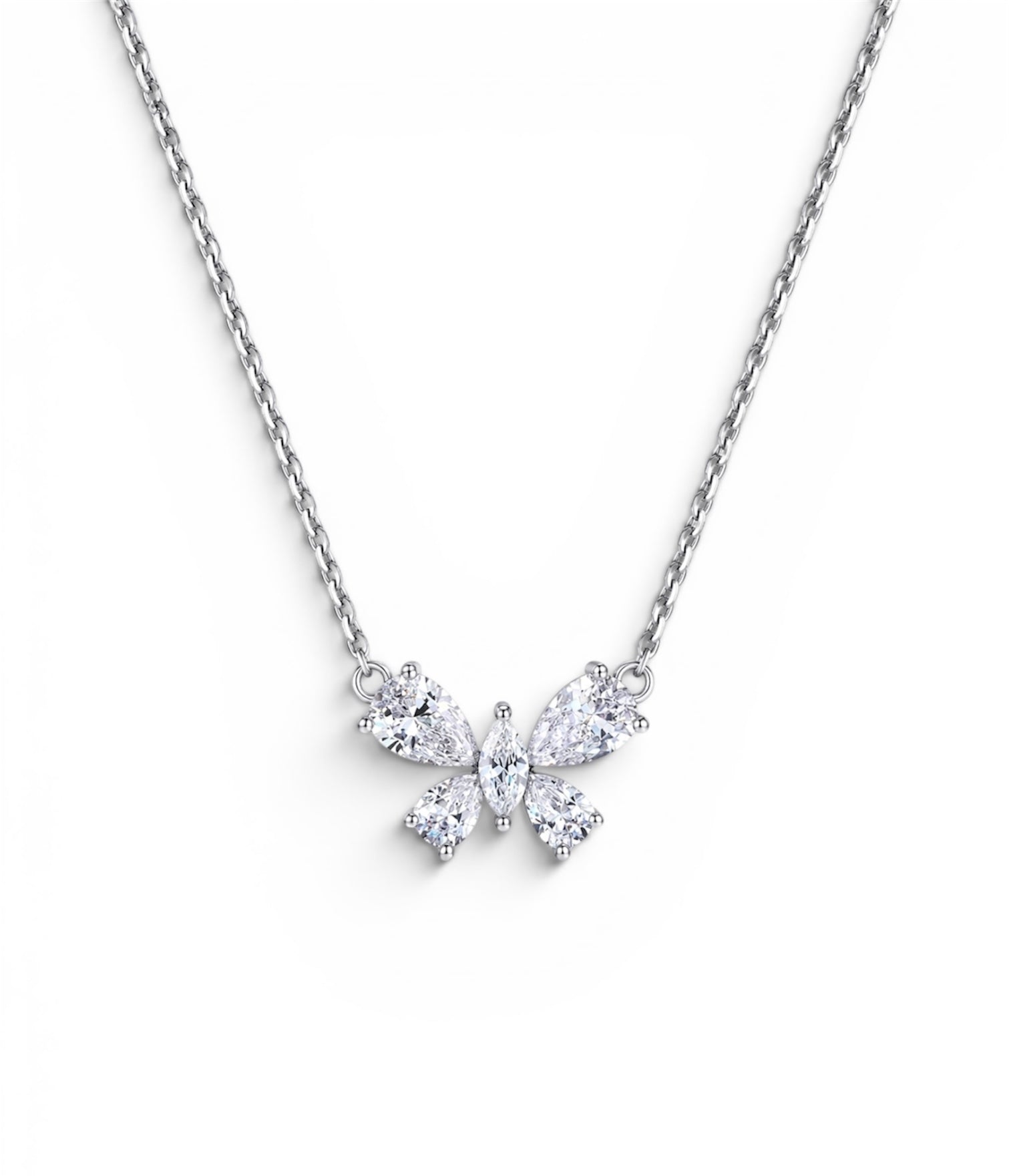 Collar Sparkling Butterfly