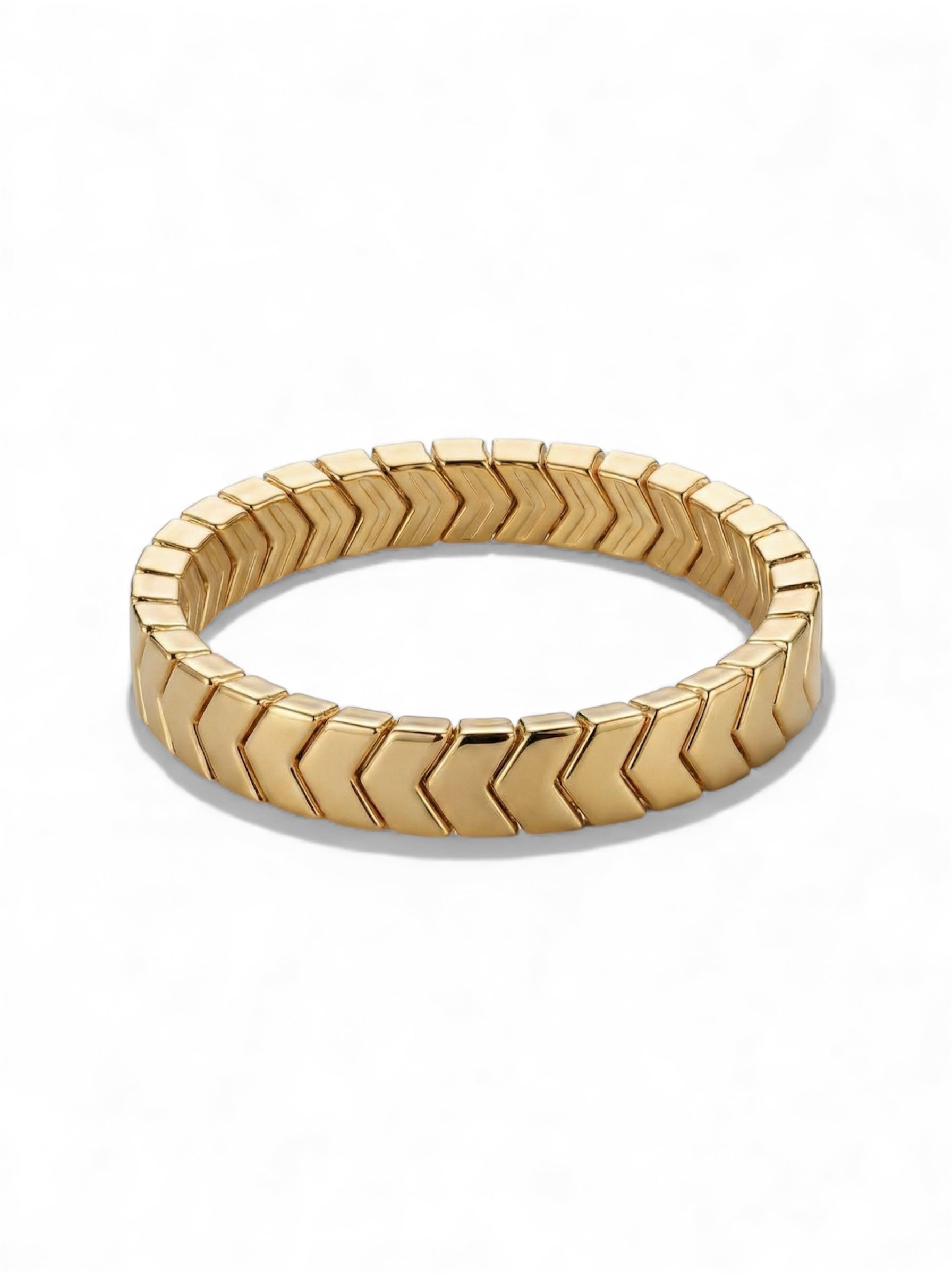 Golden Arrow Stretchy Bracelet
