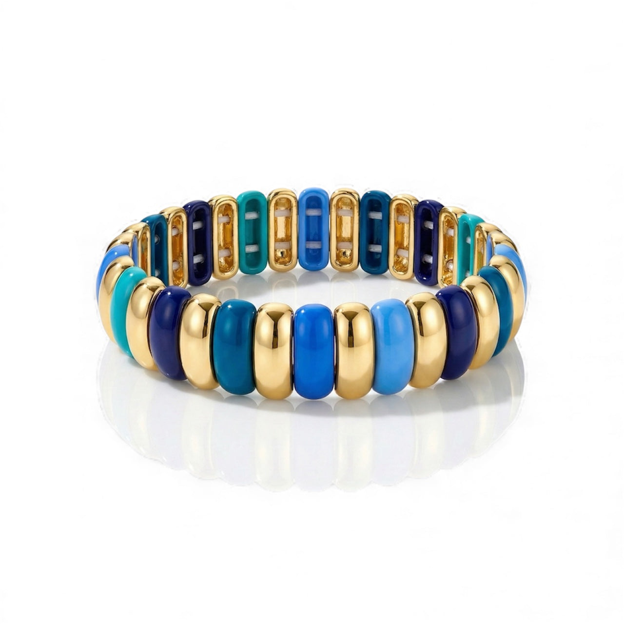 Color Block Stretchy Bracelet