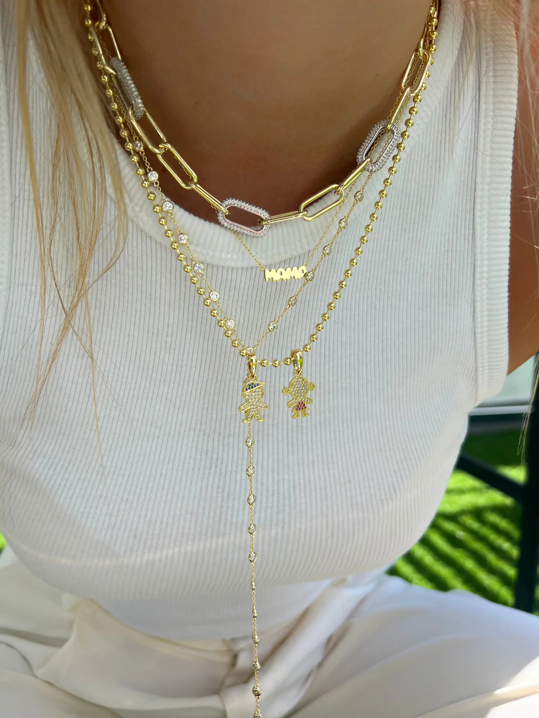 Bubble Mom Necklace