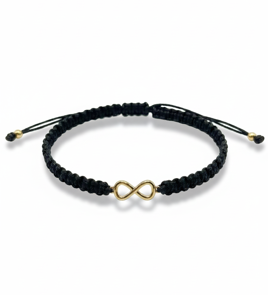 Infinity Knitted Bracelet
