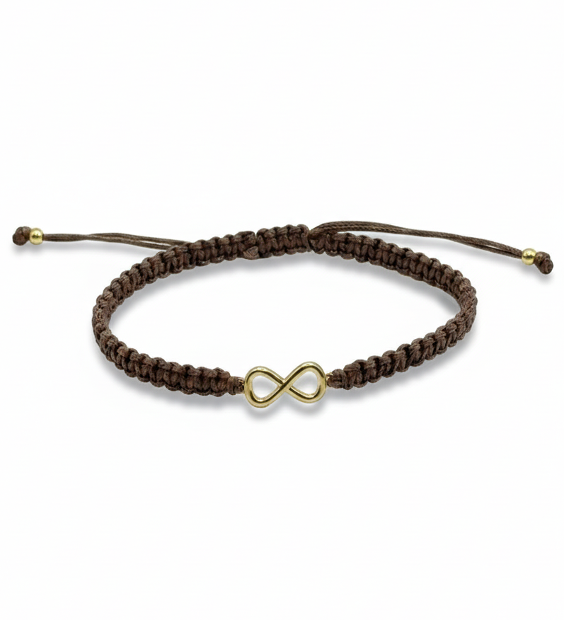 Infinity Knitted Bracelet