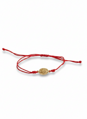 Virgen Medalla Milagrosa Thread Bracelet