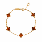 5 Clover Chain Bracelet