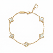 5 Clover Chain Bracelet